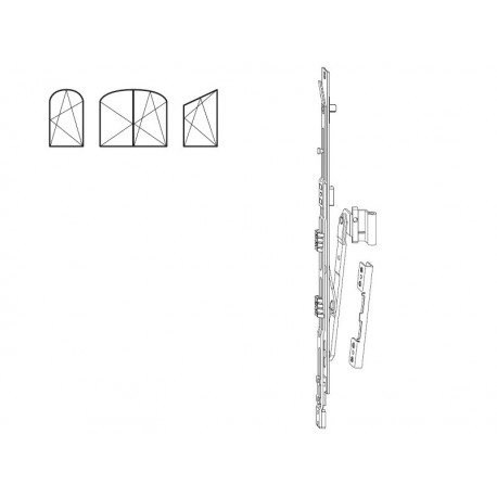 245696 - Compas latéral K 12/20-13 droit