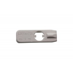 227562 - Cache horizontal blanc fiche K