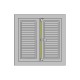 349199 - Tringle de volet L2400 grise