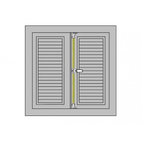 349199 - Tringle de volet L2400 grise