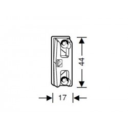 231280 - Gâche galet F18