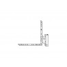 342079 - Pivot d'angle E20 4/15-9 droit /seuil