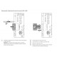 776598 - Serrure C600 45/92/8 T16 2 crochets+goujons