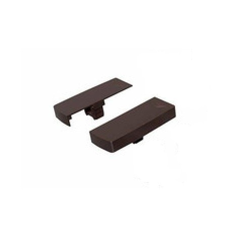 785663 - Paire d'embouts bronze foncé