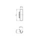 810222 - Cache blanc compas T